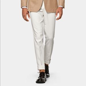 Suit Supply Braddon trousers in off-white